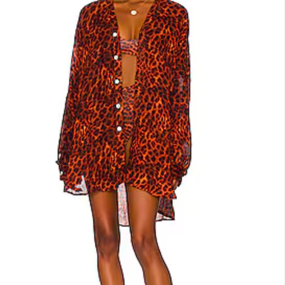 Monday Swimwear Barcelona Leopard Tunic - Picture 1 of 2